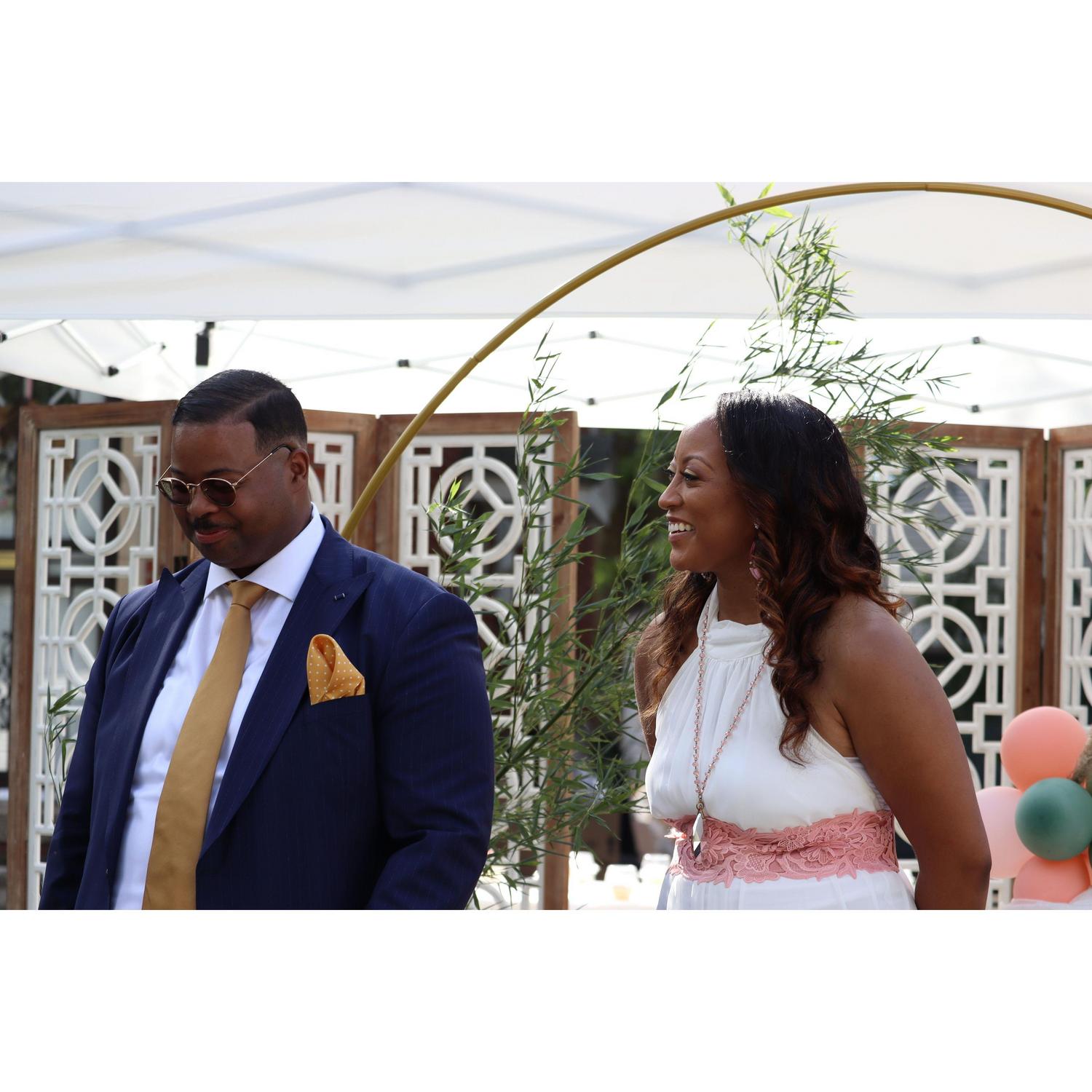 Bridal shower candid