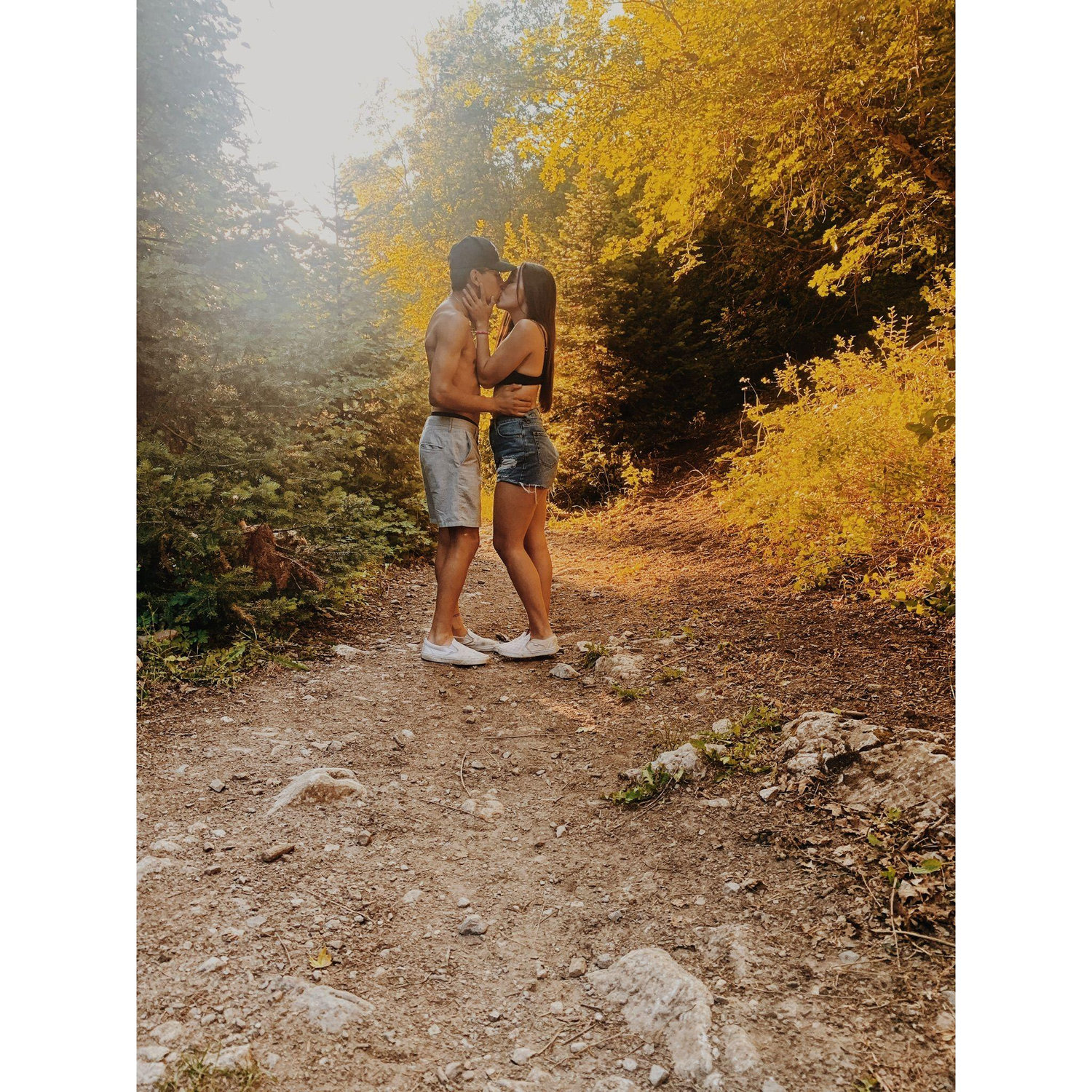 Hiking together