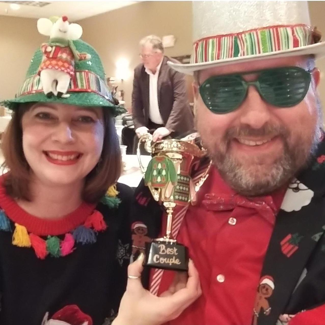 We know how to have fun at the Xmas party too!