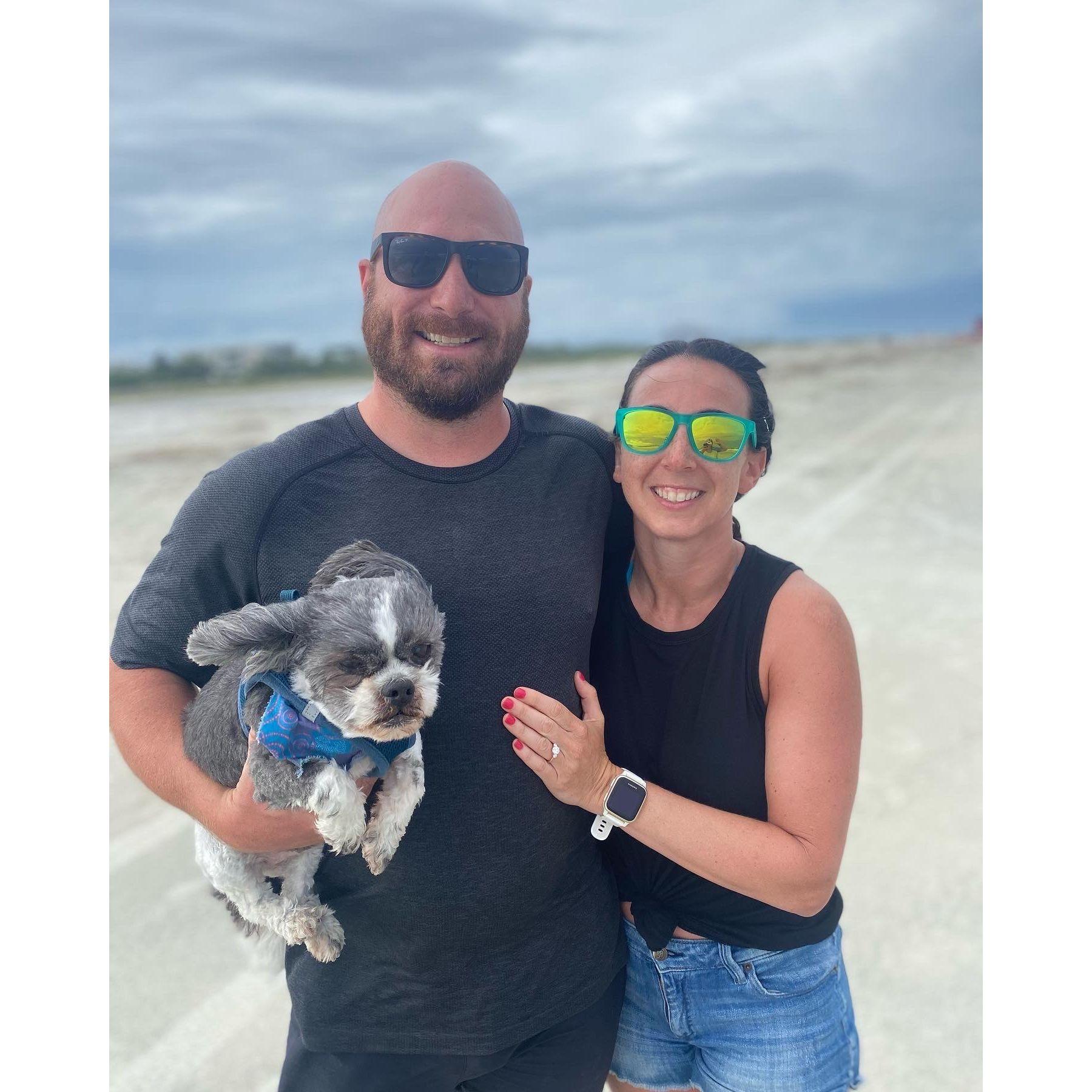Engagement photo - St Simons 2022