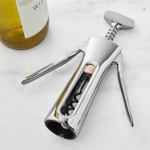 Williams Sonoma Wine Winged Corkscrew, Stainless-Steel & Copper