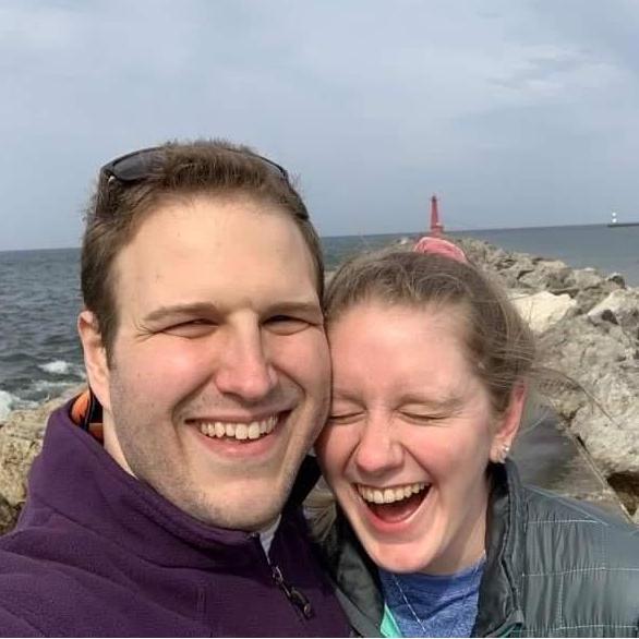 3rd Anniversary Lake Michigan Beach Adventure in 2021 at Pere Marquette Park! It was a sunny and windy one :P