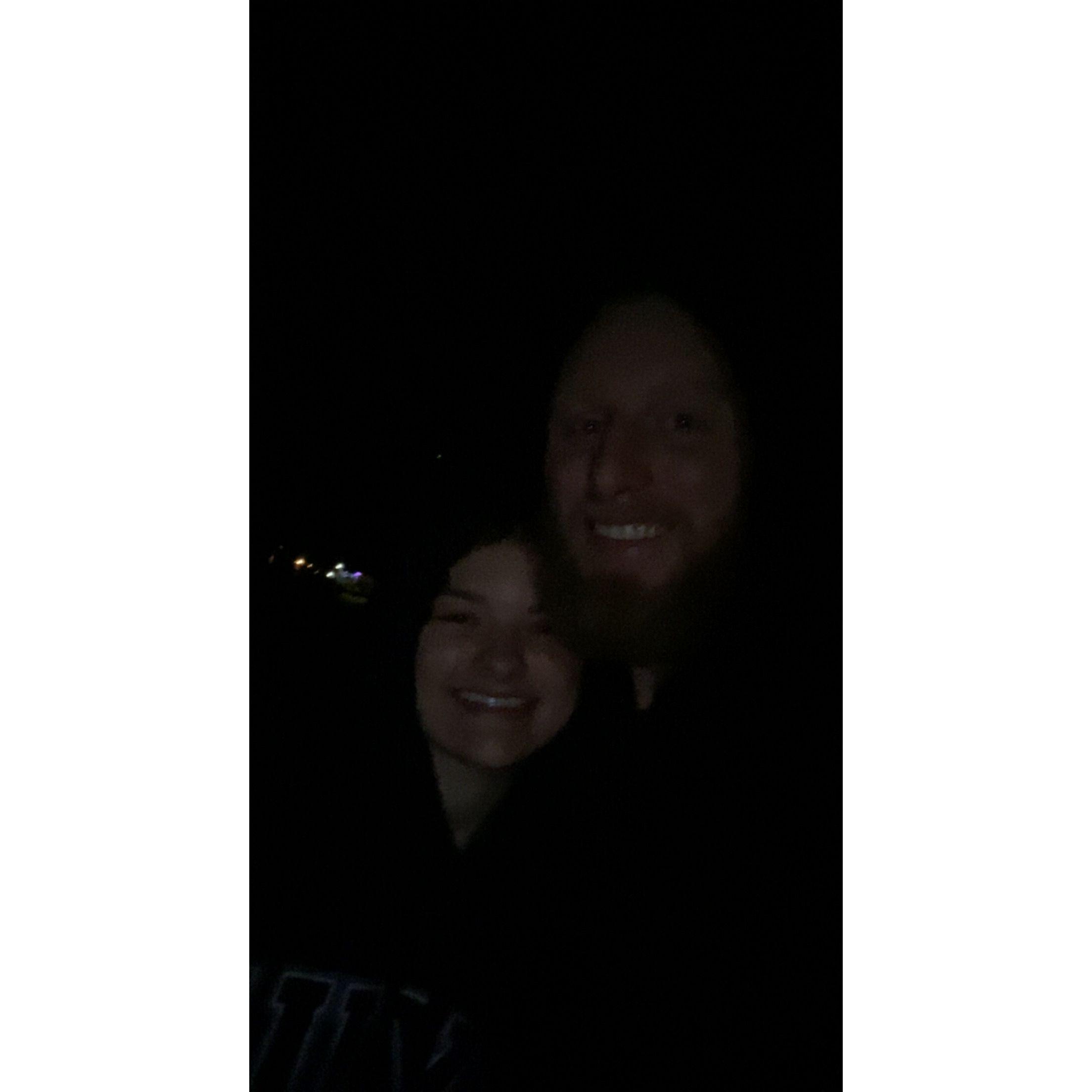 The Night we met in person!