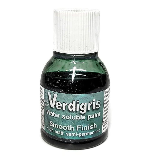 Dirty Down Verdigris - Water-based paint for a highly realistic verdigris effect