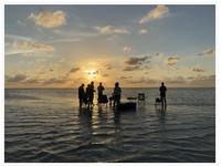 Hop on a boat / catamaran — to a sandbar or for a sunset cruise