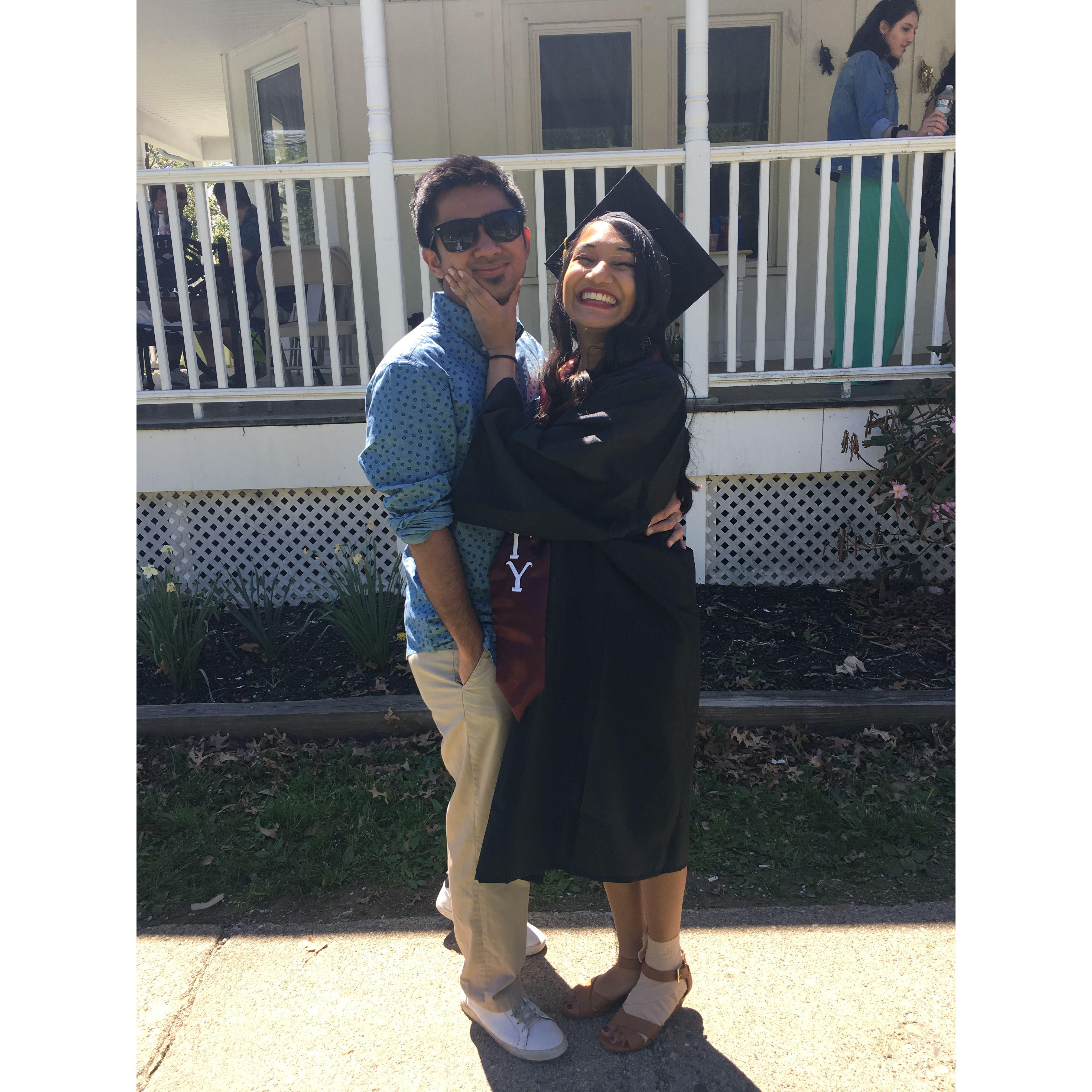 Gita's college graduation from UMass Amherst!