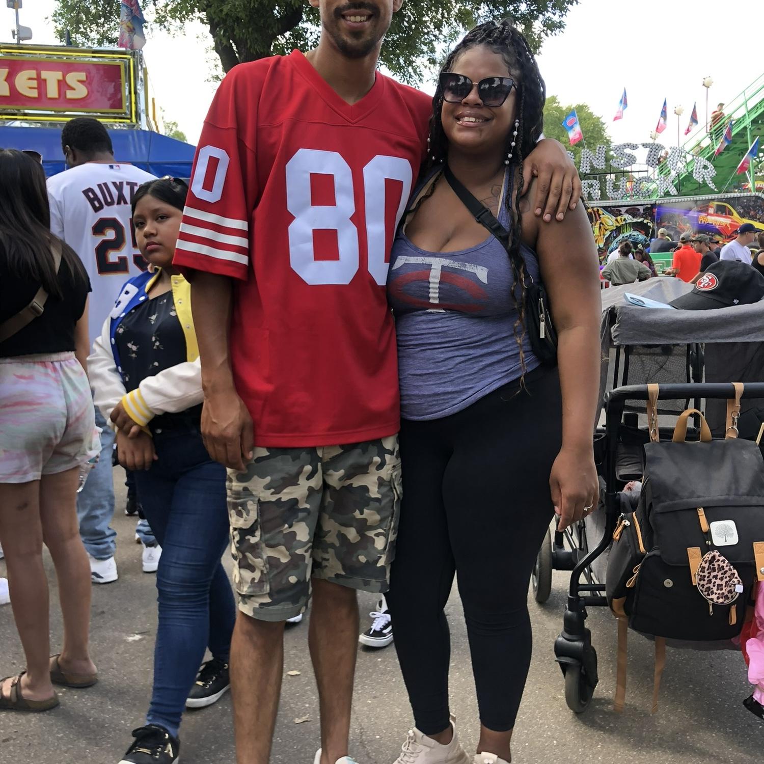 Our love for sports caught each other‘s Eye.