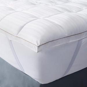 Premium Down Alternative Mattress Topper (Queen) White - Fieldcrest™