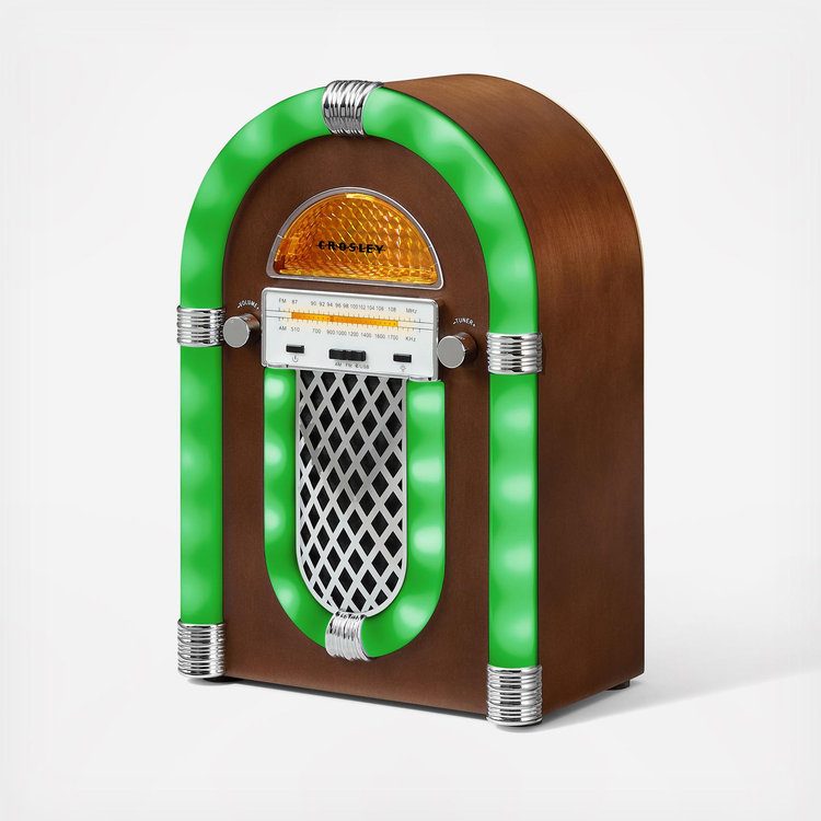 Crosley, Presley Tabletop Jukebox Bluetooth Radio | Zola