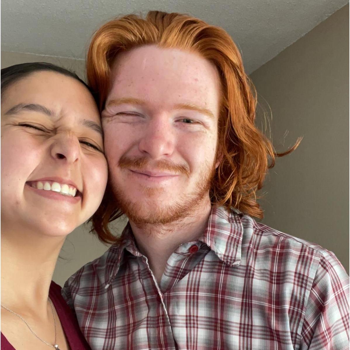 our first apartment together as a couple