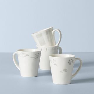 Oyster Bay Mug, Set of 4