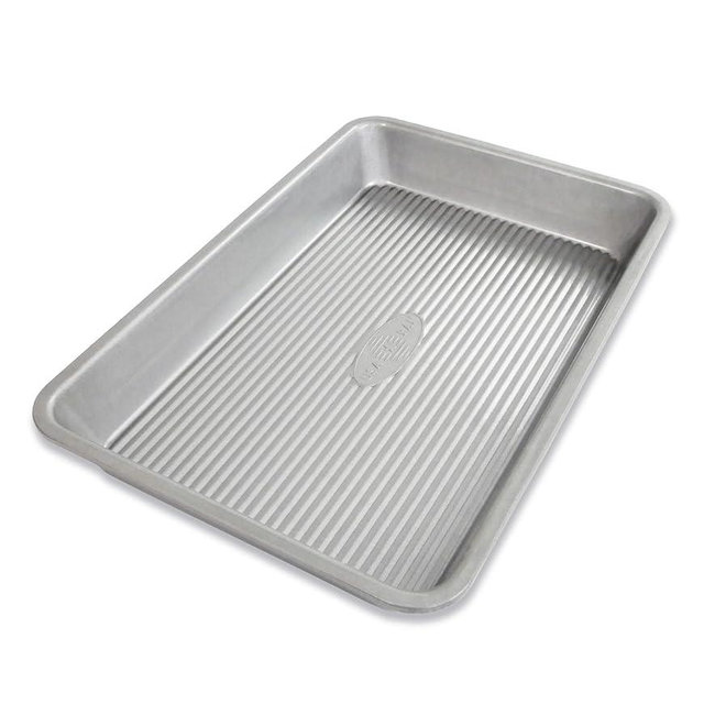 USA Pan Global Nonstick Rectangular Baking Pan, 11 x 7-Inch