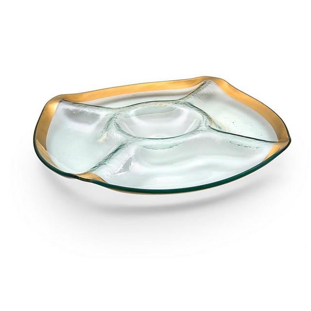 Annieglass - Roman Antique Chip 'N' Dip