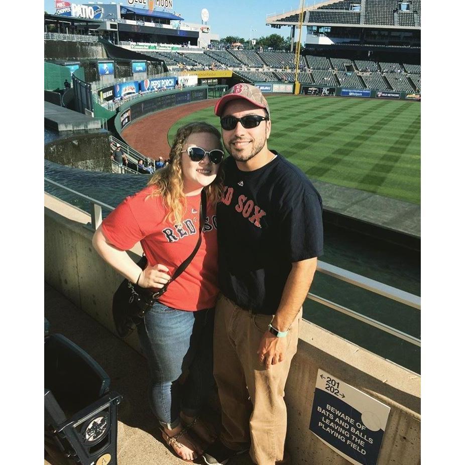 Red Sox game at Kauffman Stadium in KC!