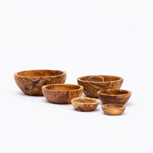 Olive Wood Nesting Bowls (Set of 6) by Be Home