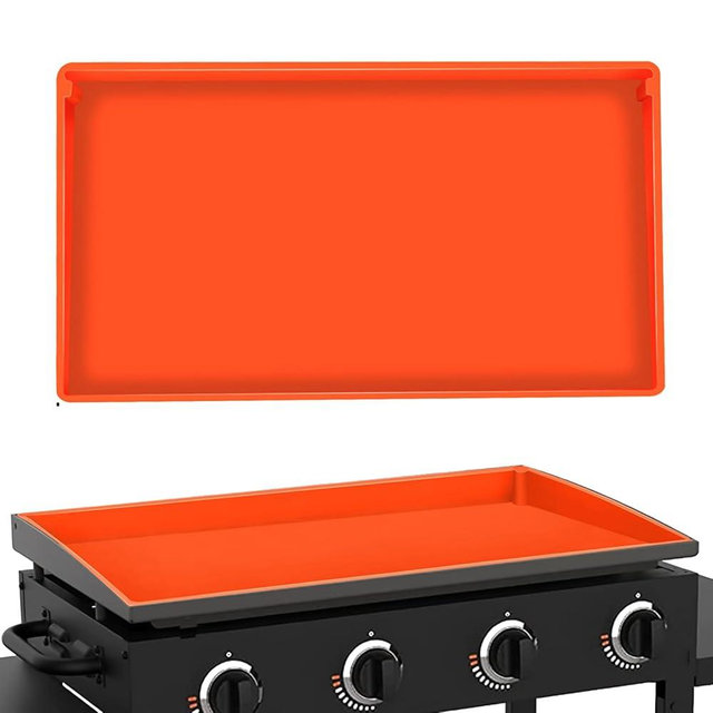 Silicone Griddle Cover Mat for Blackstone, 36 inch Grill Accessories Full Wrap-Around Griddle Flat Top Cover Food-Grade Protection Grill Buddy Mats
