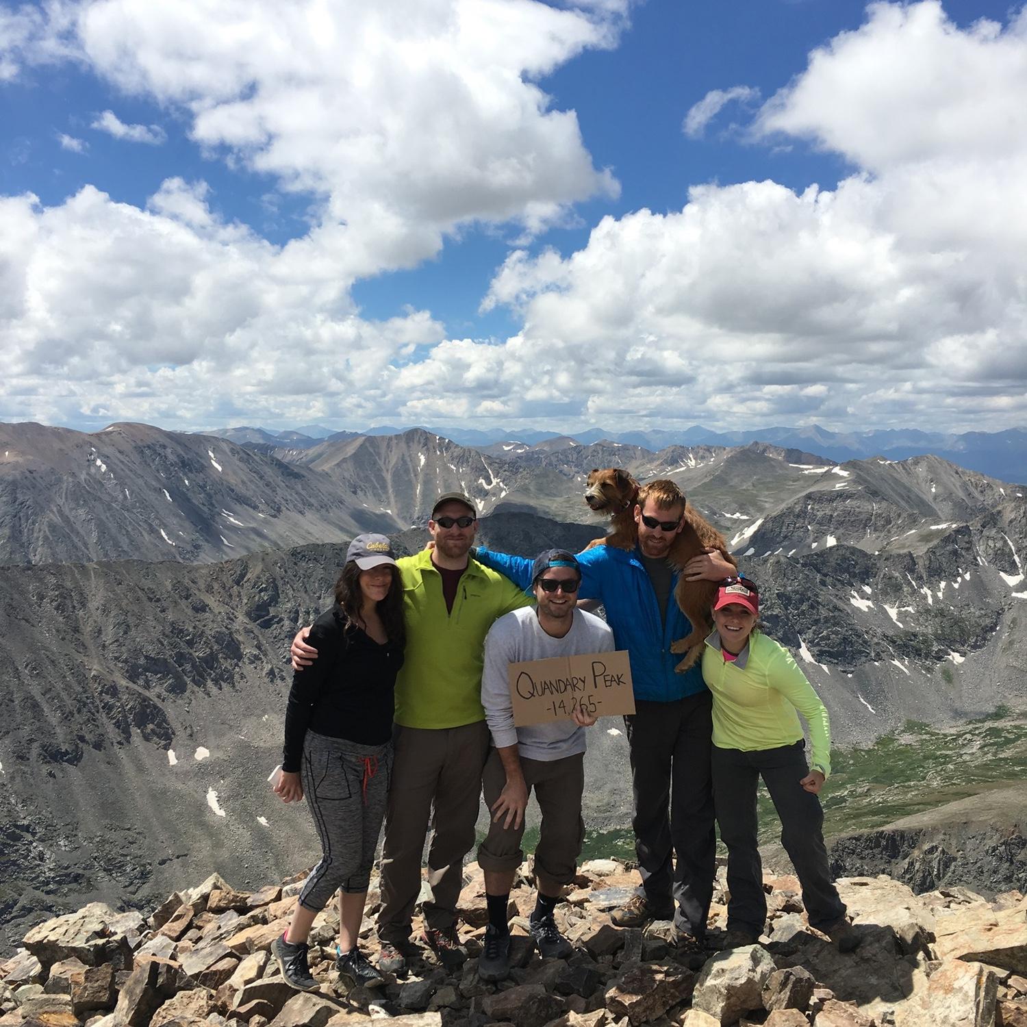 14er Quandry! W/ Paul, Katie, Andy