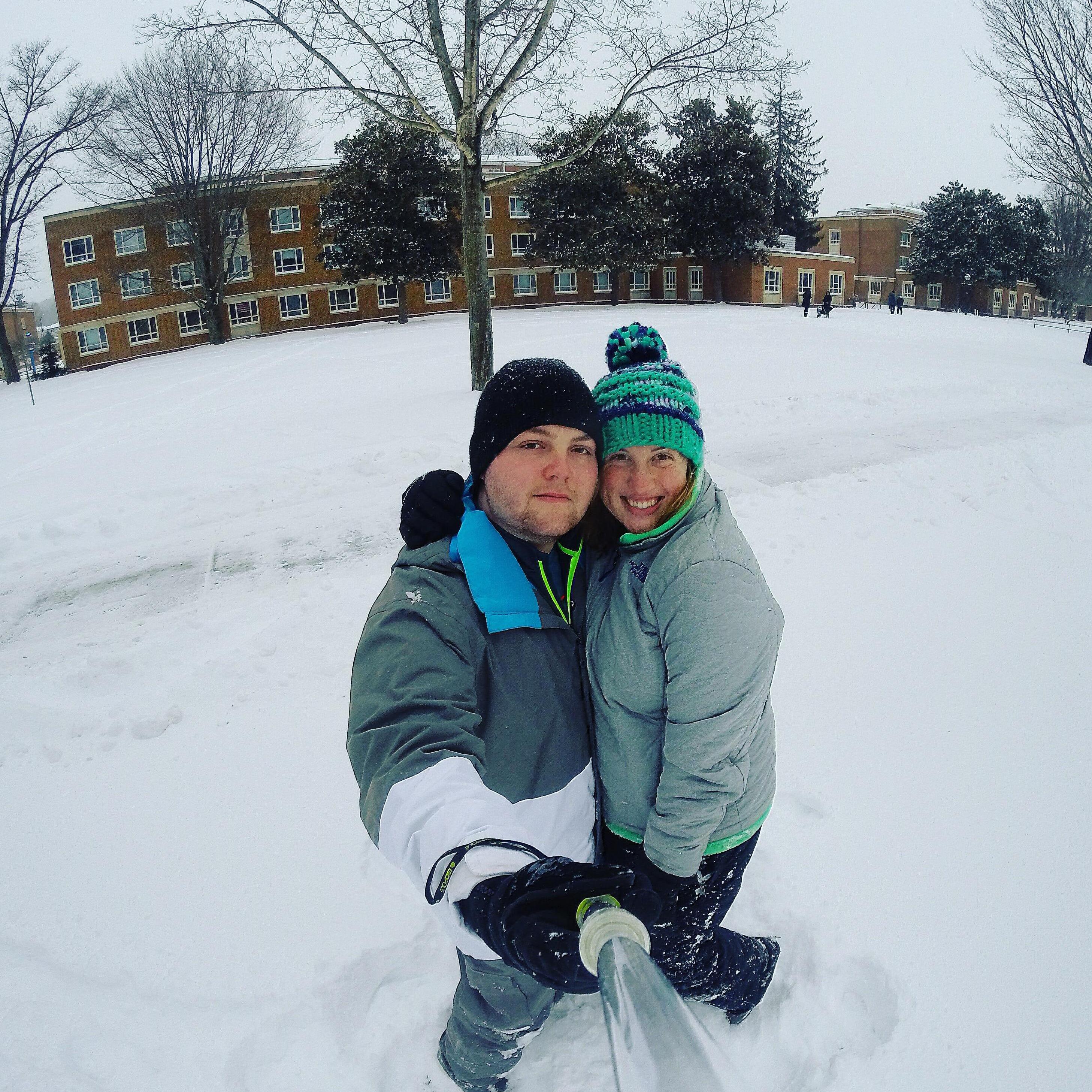 We love each other SNOW much! Radford 2016.