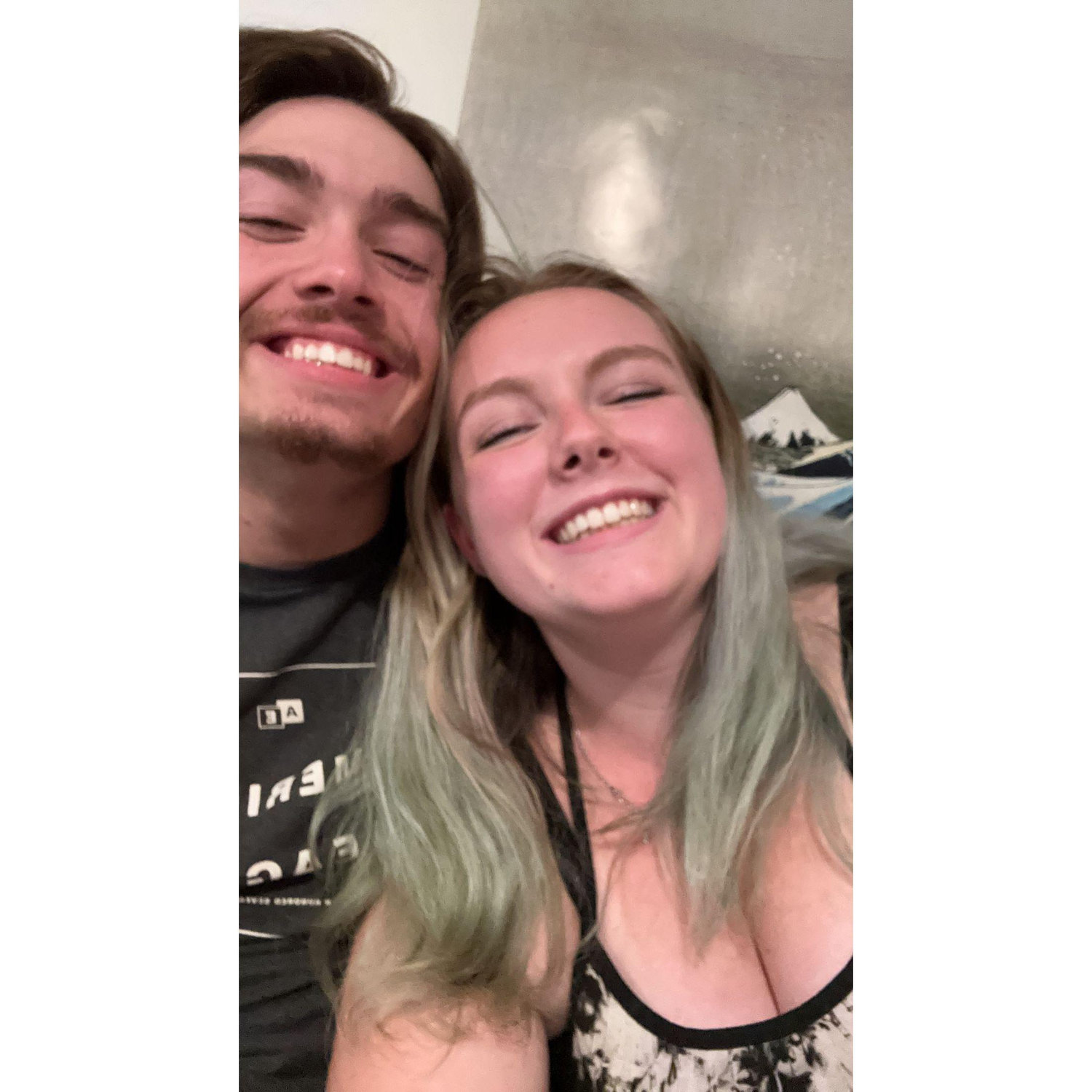 The first photo we ever took together.