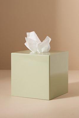 Addison Ross Lacquered Scallop Tissue Box