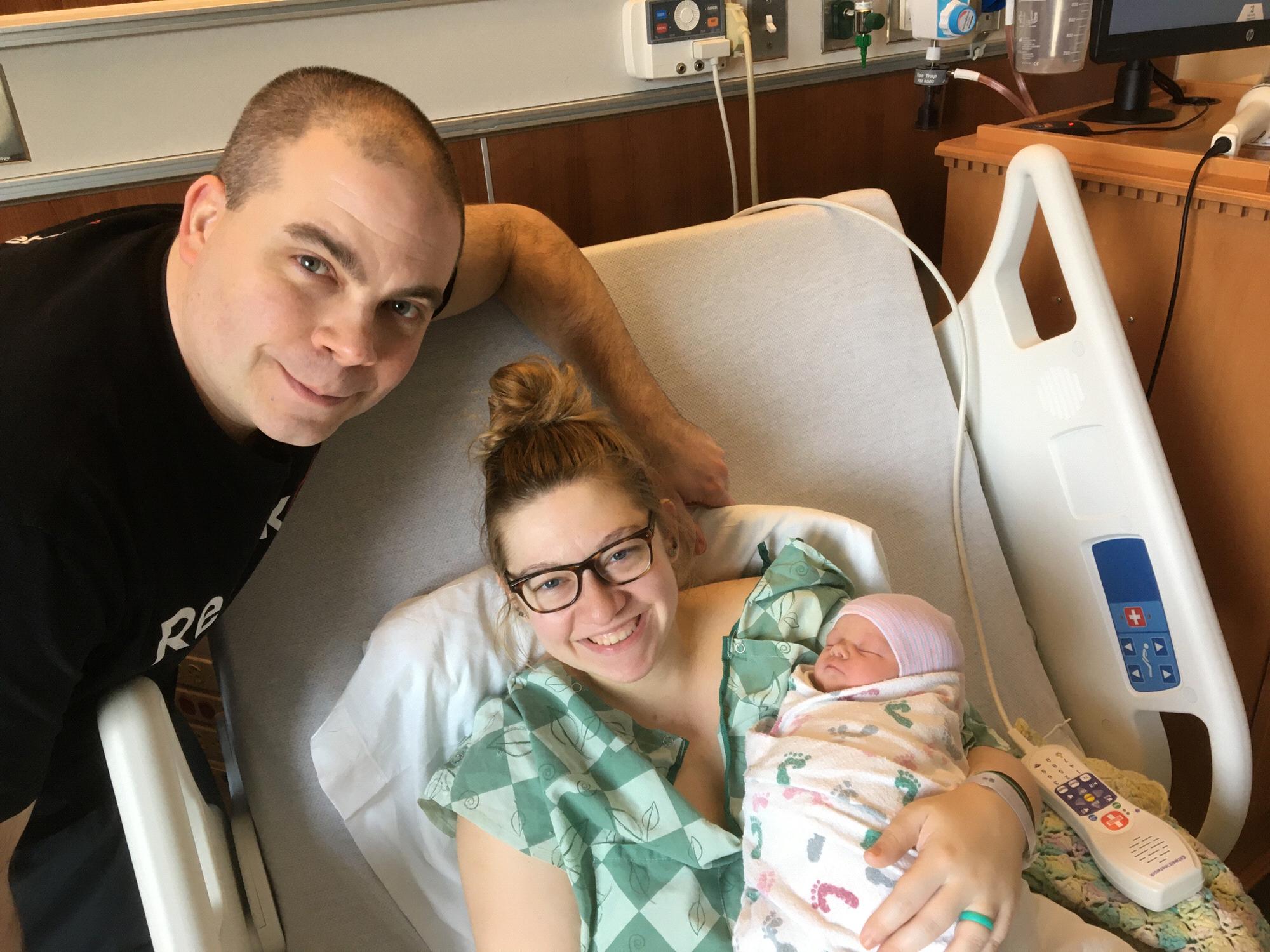 First family photo December 28, 2019