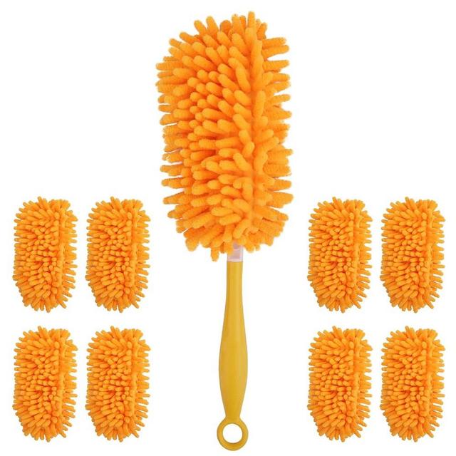 Redones Dusters for Swiffer - Reusable Duster Refill Compatible with Swiffer Hand Duster, 360 Heavy Duty Dusters Refills 8 Pack(Handle is Not Included)