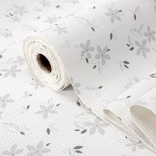 Vortiara Shelf Liner Floral 12'' X 120'' Drawer Liner for Kitchen Cabinet Non Adhesive, Strong Grip Anti Slip Cabinet Liners for Shelves, Oil-Proof Waterproof Cupboard Liner