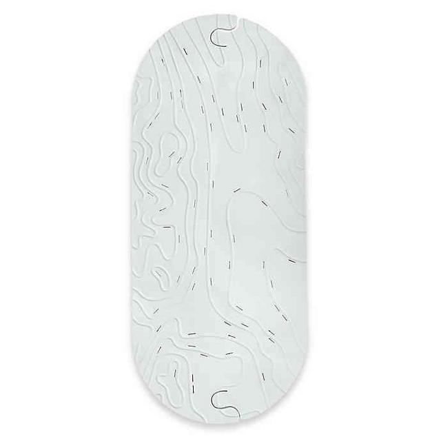 Boon Griffle Bathtub Mat in Grey