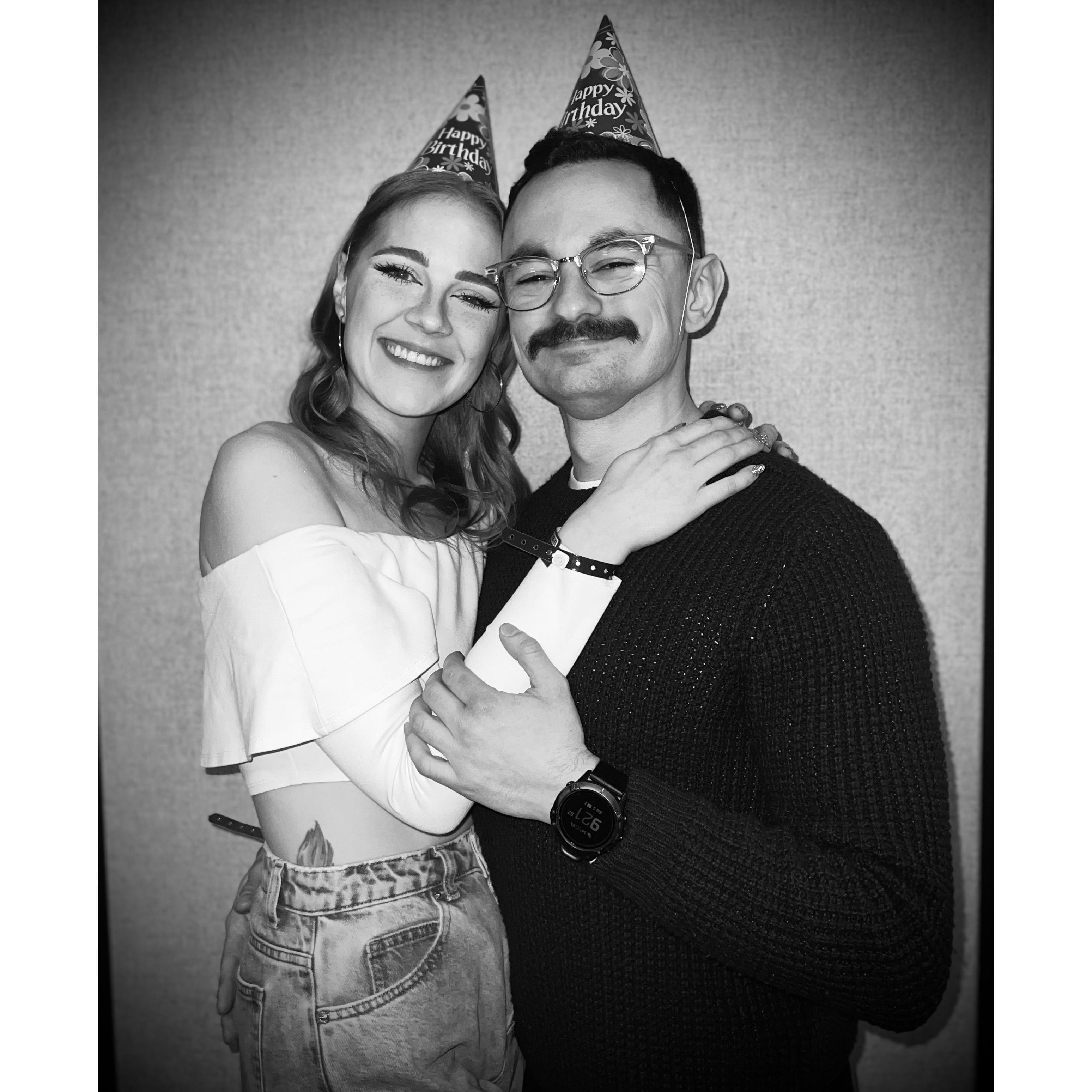 Our first event as a couple