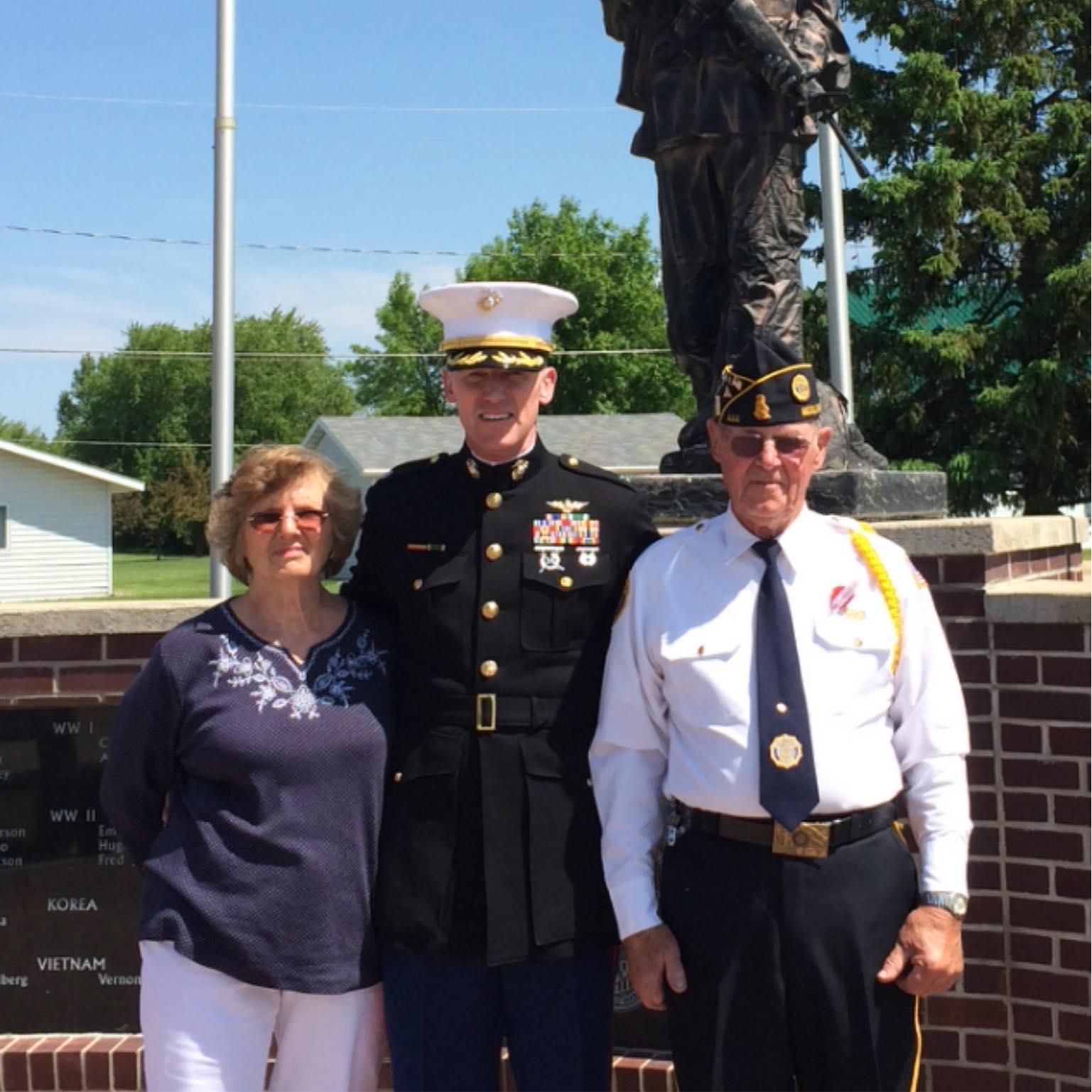 Jeff's Parents, Judy and Harry Scramstad. Jeff is their favorite son and everyone can see why!