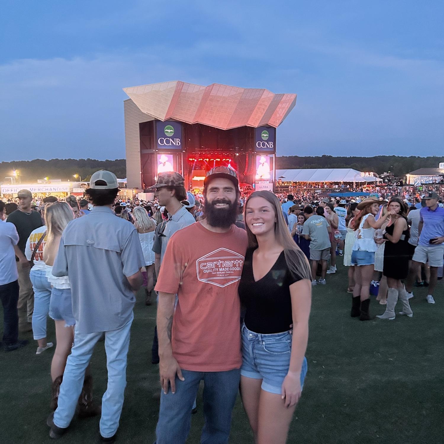 Our first concert together!