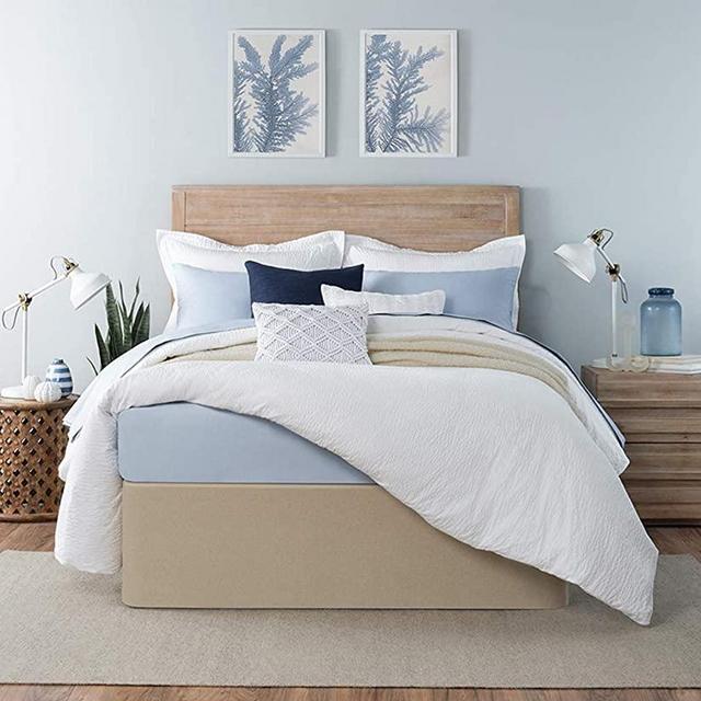 Standard Textile Circa Bed Wrap (Rice Paper, Queen)
