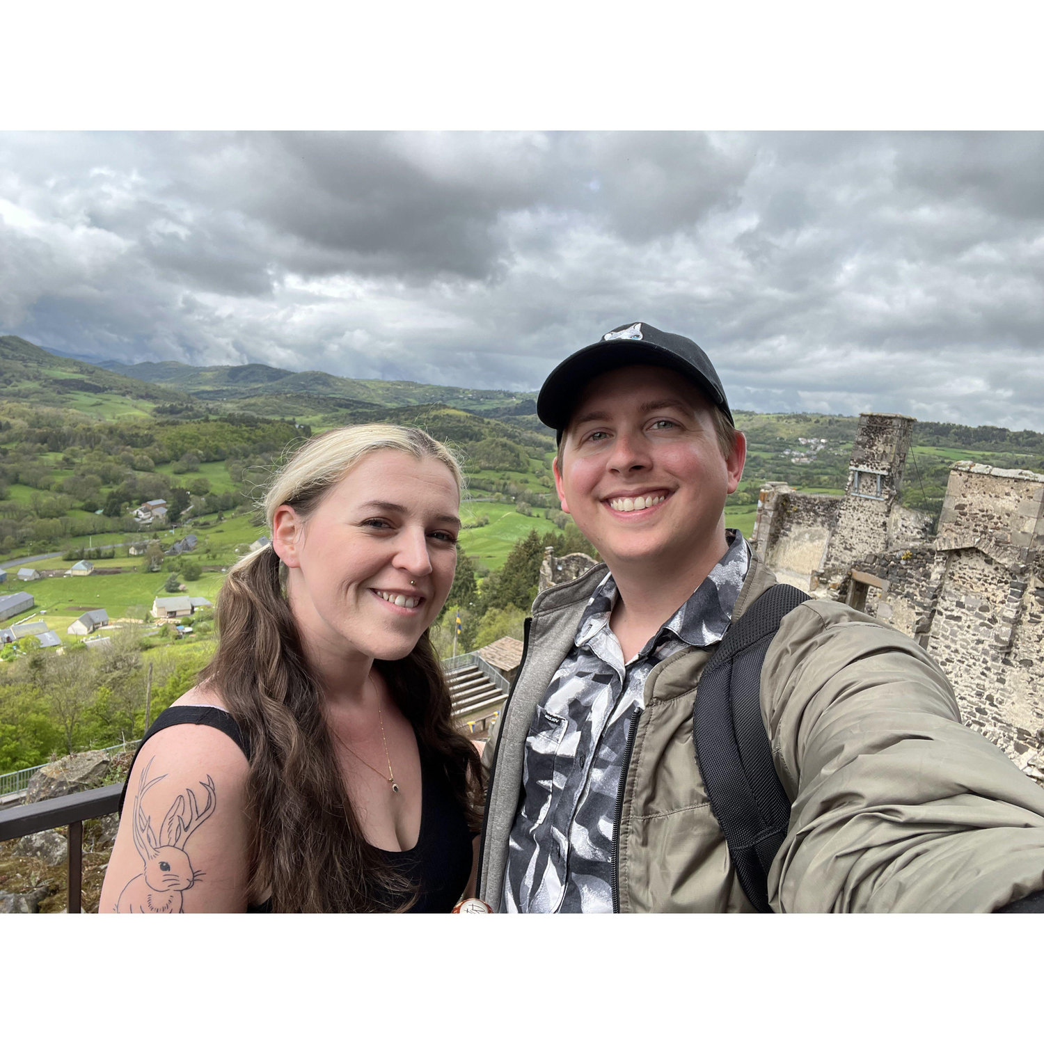 Pic from the top of a castle in France