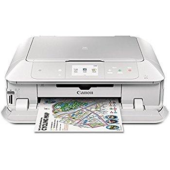 Canon MG7720 Wireless All-In-One Printer with Scanner and Copier: Mobile and Tablet Printing, with Airprint  and Google Cloud Print compatible, White