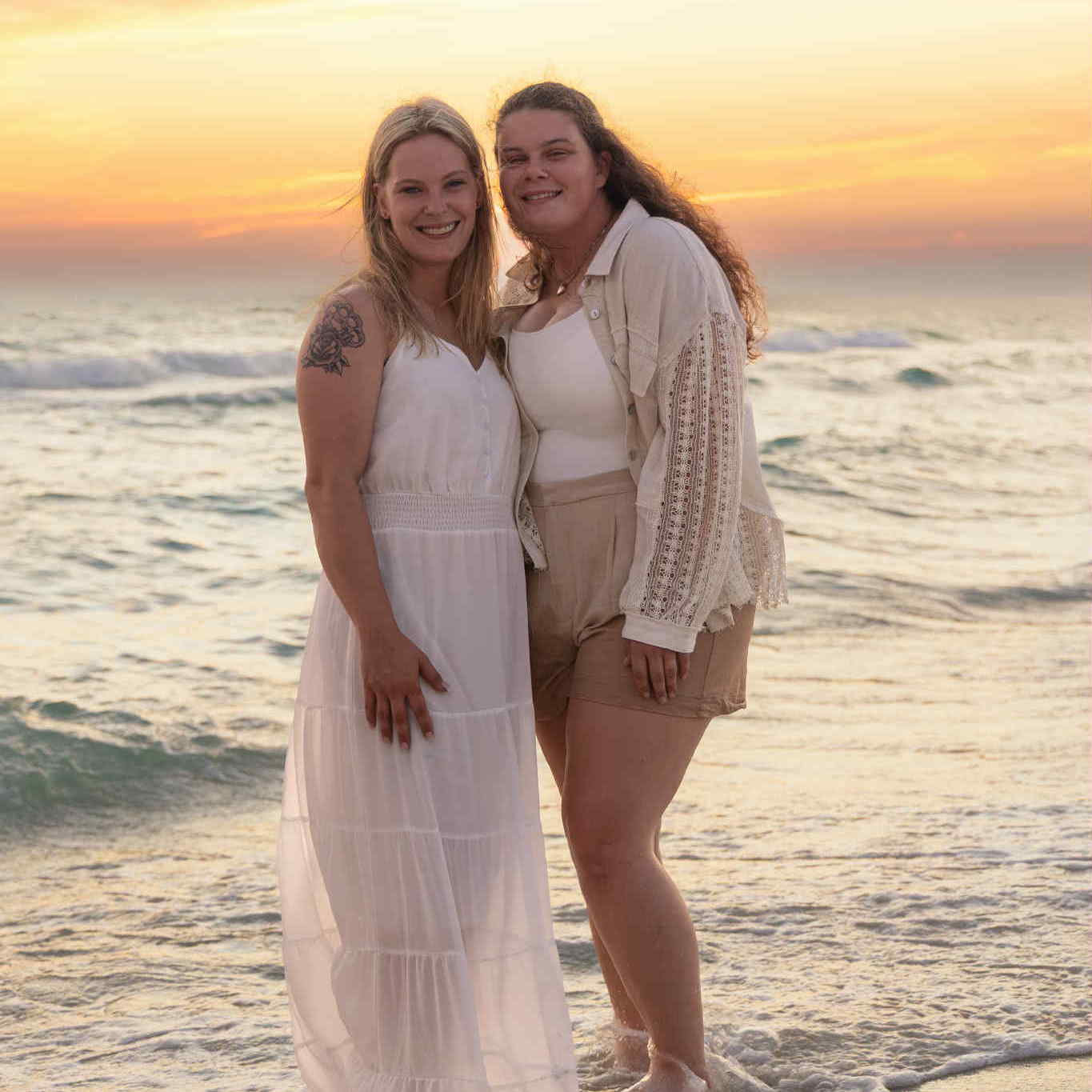 Kirsten and Nicole