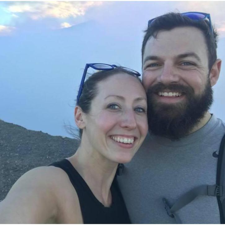 Climbing volcanoes in Nicaragua.