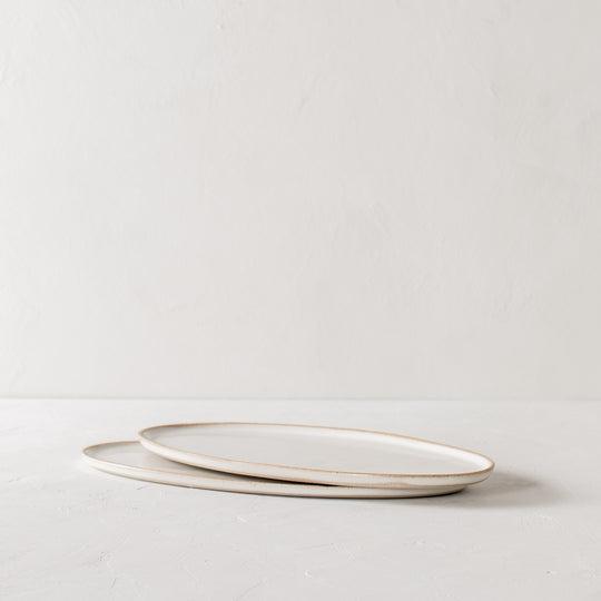 Oval Serving Tray | Stoneware