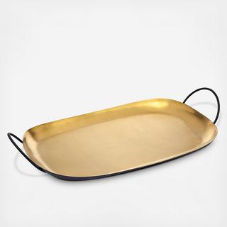 Chelsea Black & Gold Serving Tray