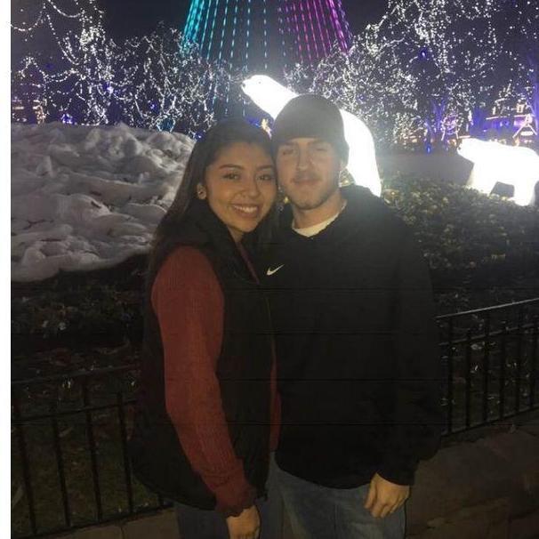 One of our first pictures together in 2018!