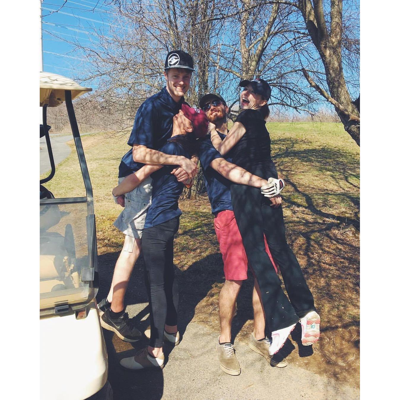 Golf outing with SUNYIT