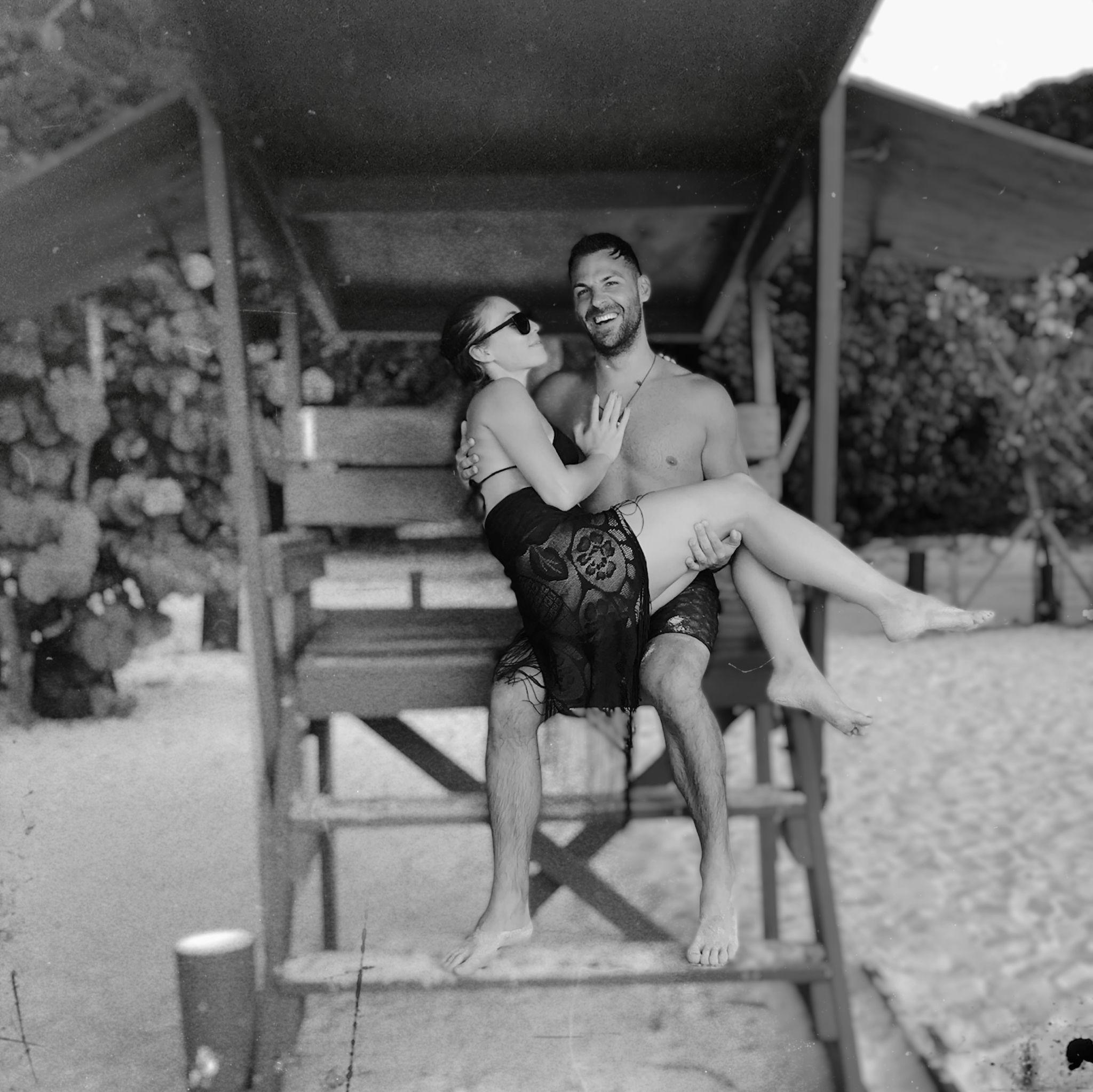 In St. Thomas with the Vallones.