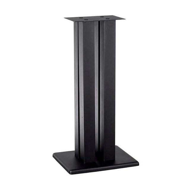 Monolith 28 Inch Speaker Stand (Each) - Supports 100 lbs, Adjustable Spikes, Compatible with Bose, Polk, Sony, Yamaha, Pioneer and Others, Black