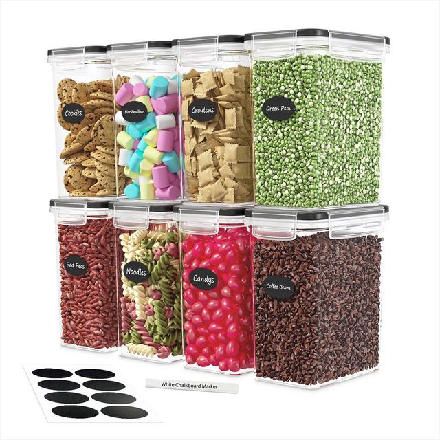 Airtight 8 Container Food Storage Set