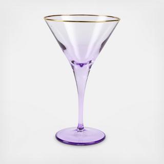 Rainbow Martini Glass, Set of 4