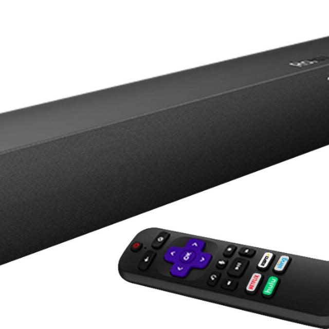 Roku - 2.0-Channel Smart Soundbar - Black