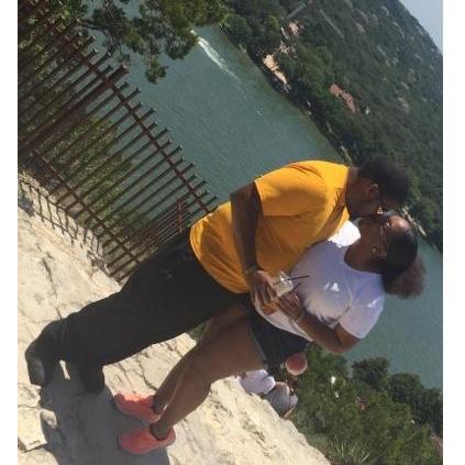 5 Months into officially dating. Austin,Tx Mt.Bonnell