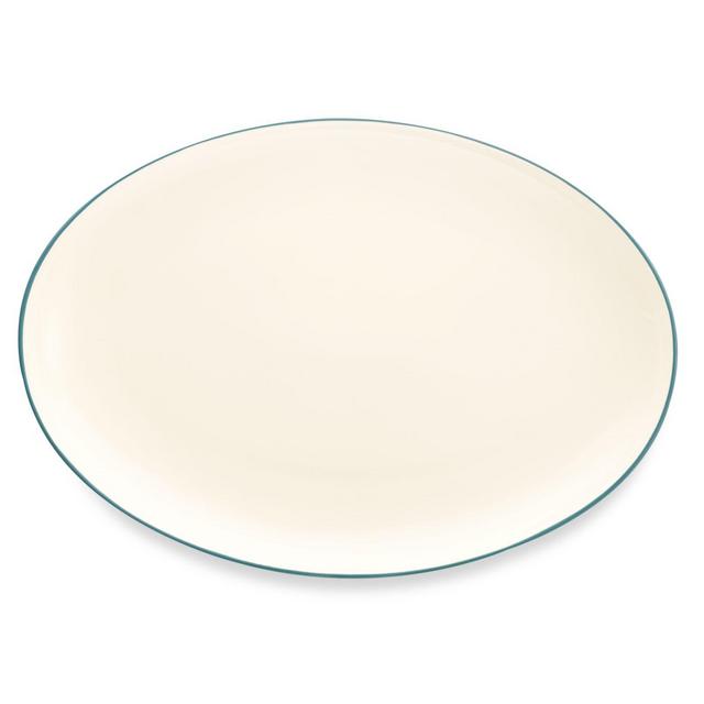 Noritake® Colorwave 16-Inch Oval Platter in Turquoise
