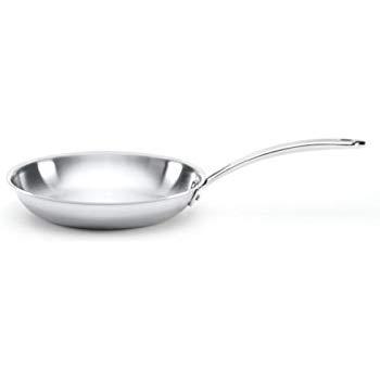 All-Clad 4110 Stainless Steel Tri-Ply Bonded Dishwasher Safe Fry Pan Cookware, 10-Inch, Silver