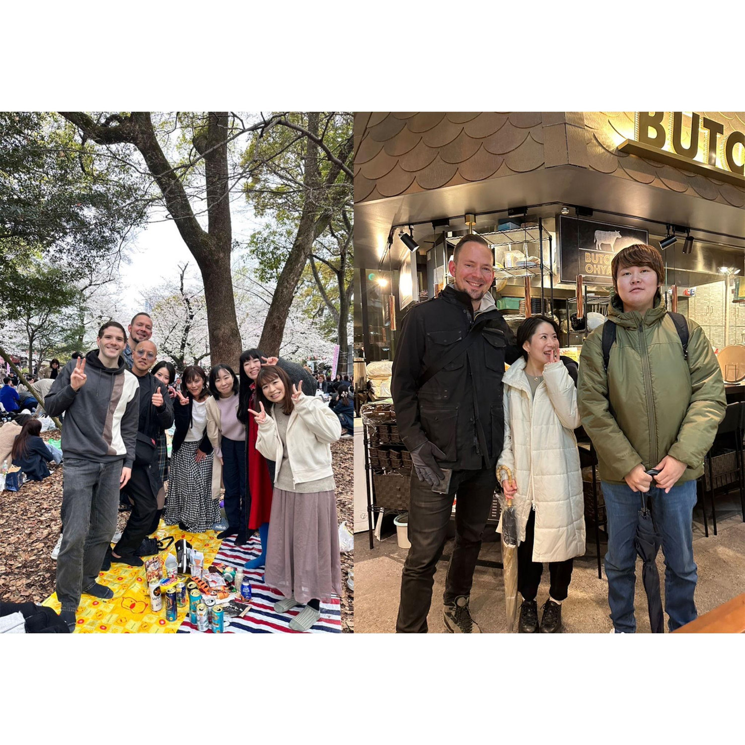 Hanami fun and early days of dating