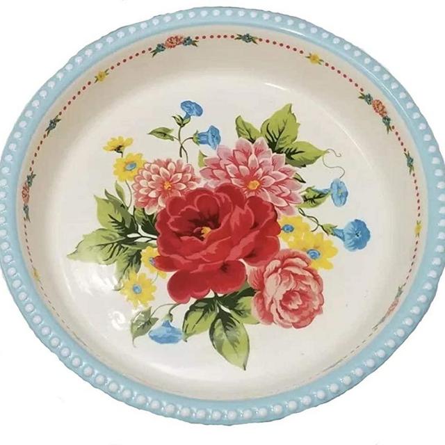 Pioneer Woman Sweet Rose Pie Plate